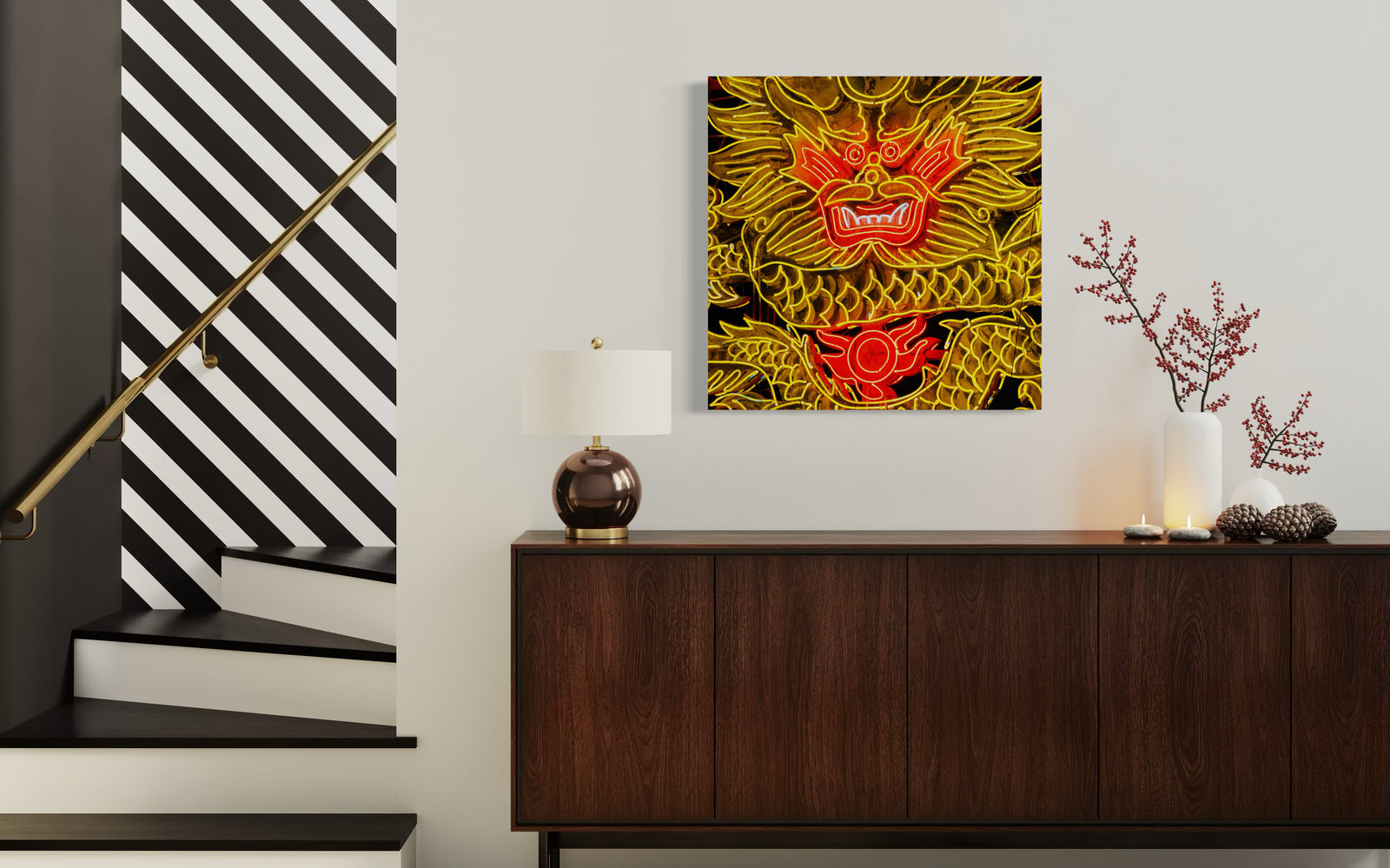 Jumbo Neon Dragon - Special Collection