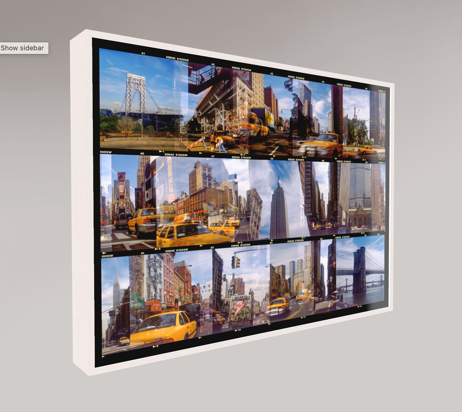 Crosstown, Manhattan, 1999 for Christmas