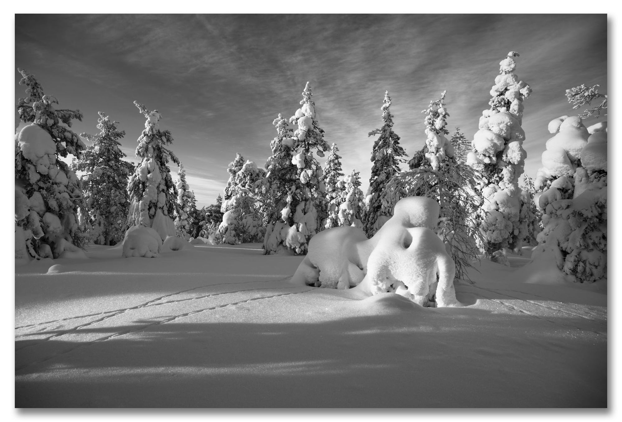 Snowman - Arctic Circle, Finland