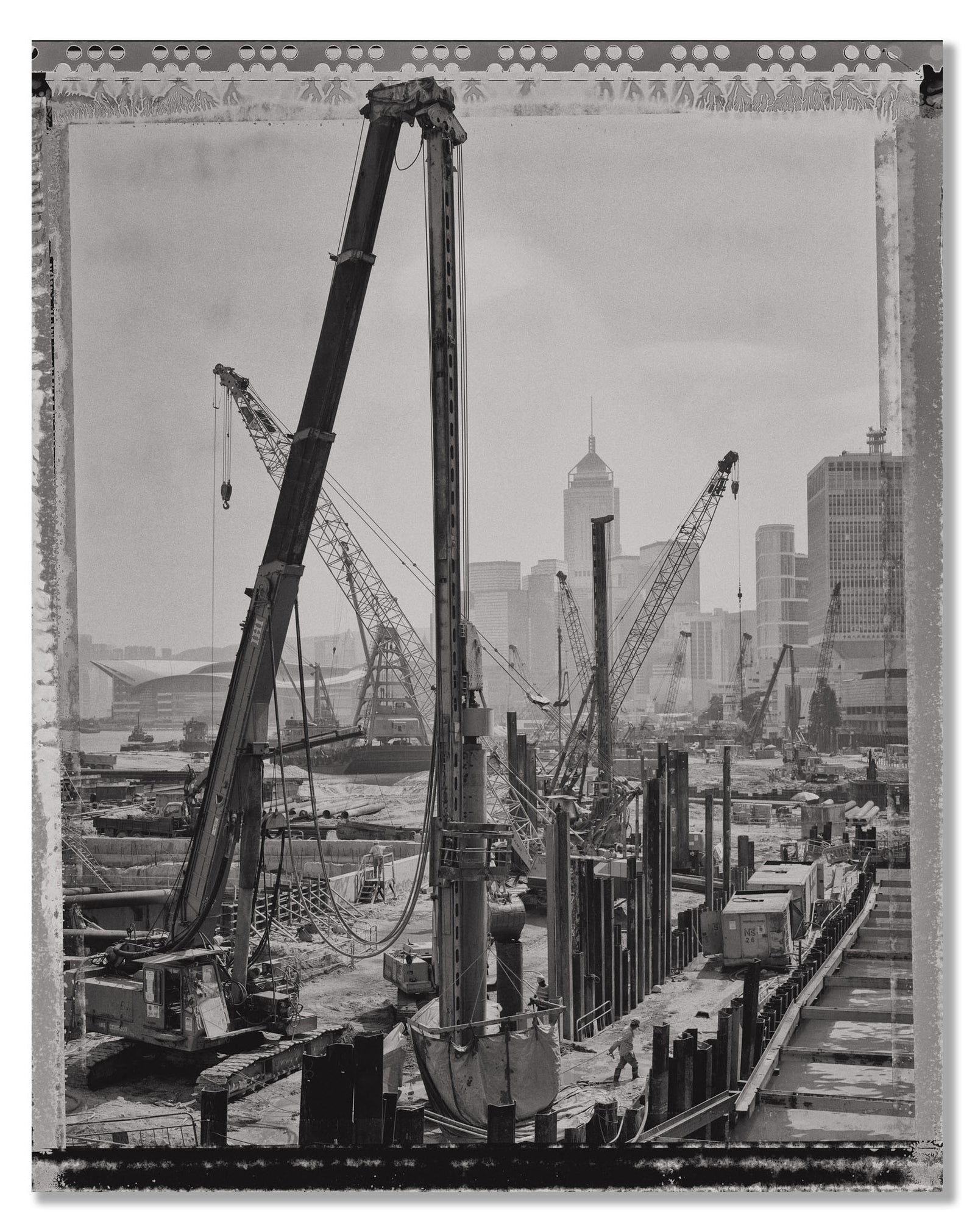 Reclamation Hong Kong Harbour